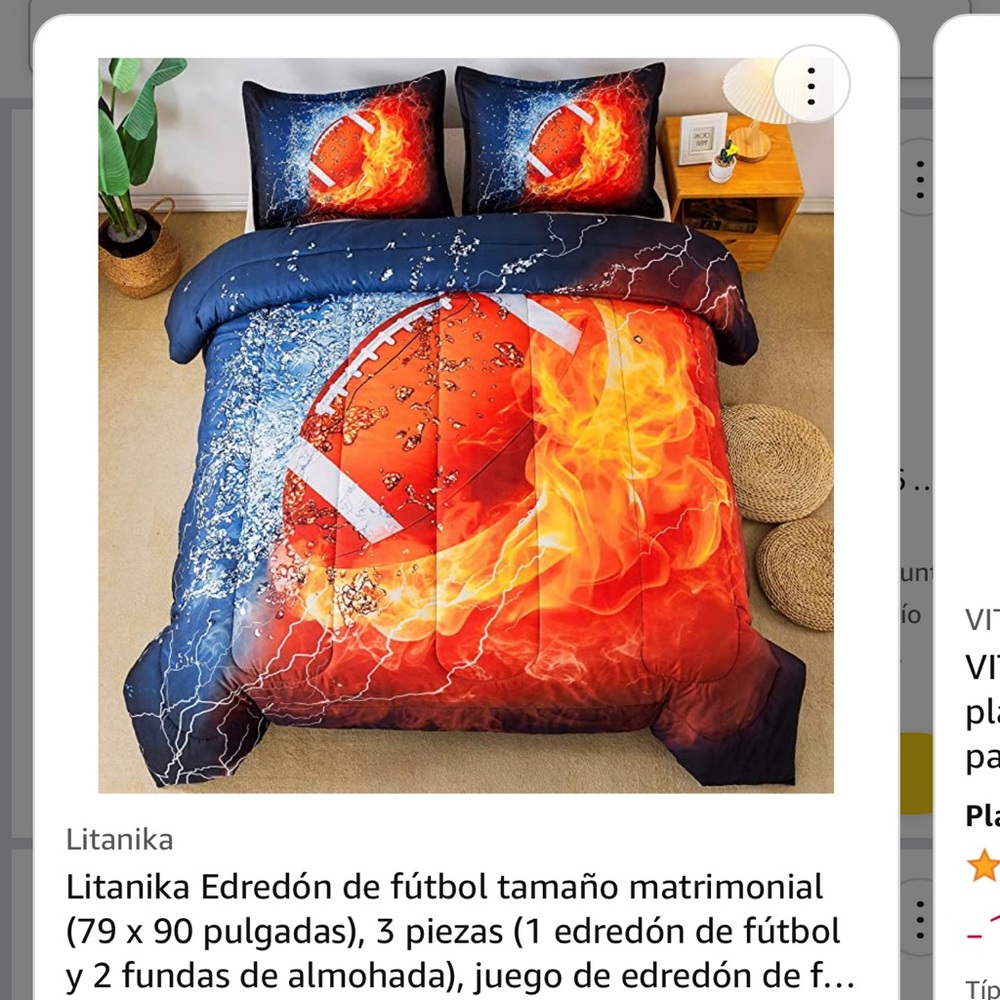 New Football comforter